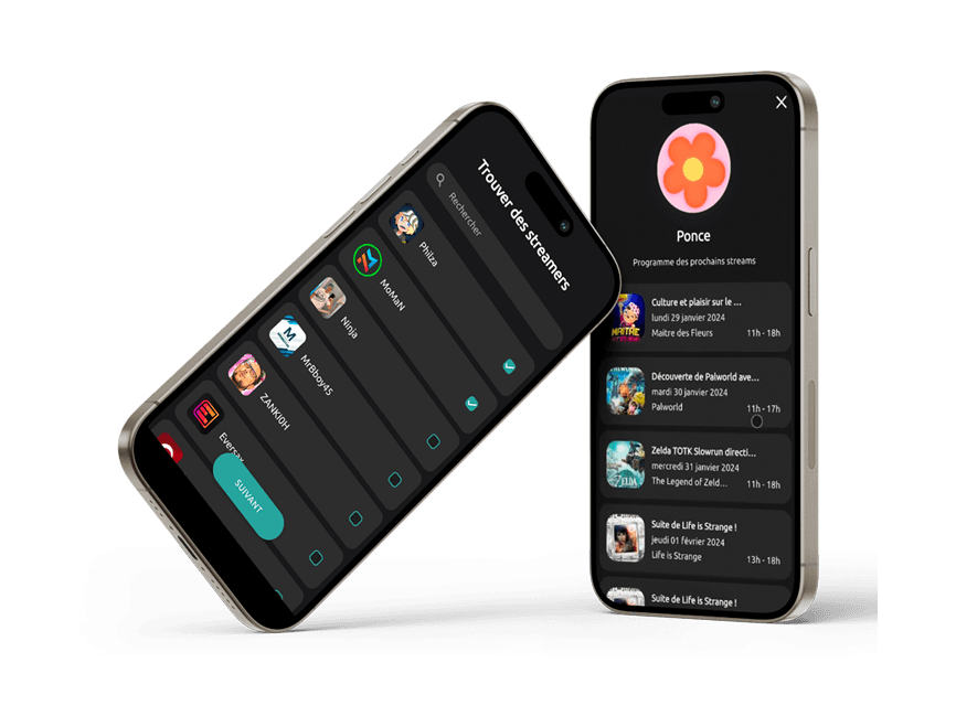 Streamer Planning App